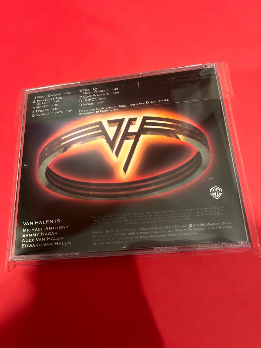Van Halen - 5150 (CD, 1986) EARLY JAPAN EDITION RELEASE WPCR-75068