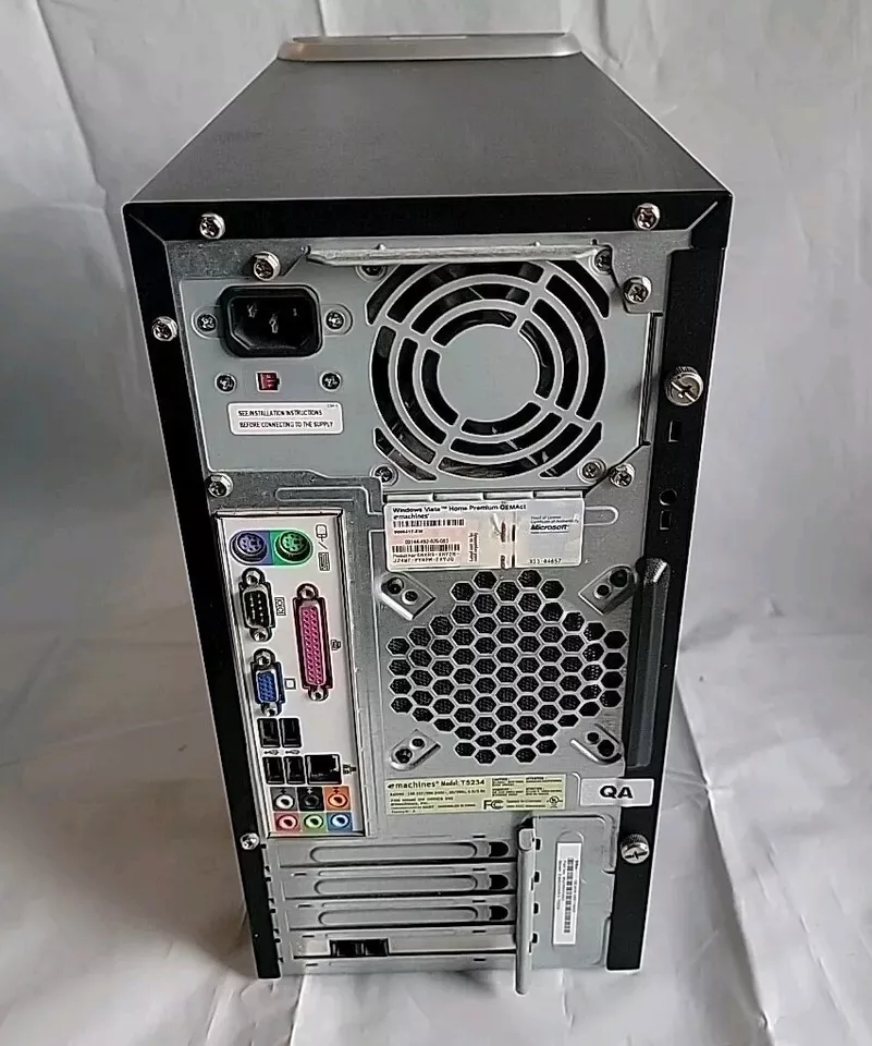 emachines desktop computer t5234 (for parts or repair only)  - Image 2 of 4
