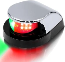 Obcursco Boat Bow 6 Watt Navigation Marine LED Light Pontoon Skiff Boat IP67