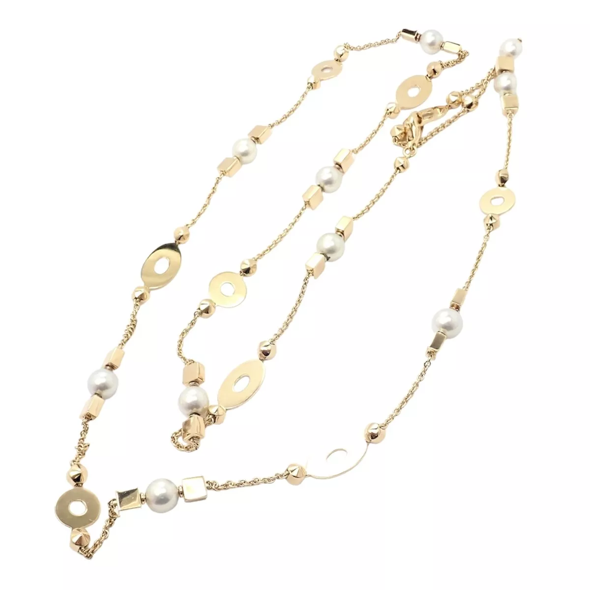 Bulgari pearl online necklace