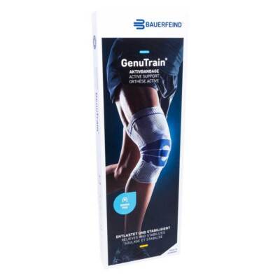 Genutrain Kniebandage Größe 3 titan · 1 St · PZN 01285418