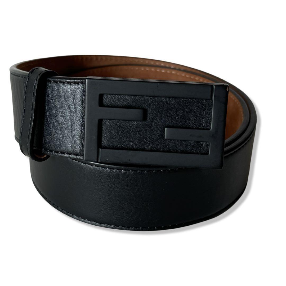 FENDI Black Leather FF 85 Belt for Men Authentic and Rare | eBay FENDI Black Leather FF 85 Belt for Men Authentic and Rare | eBay