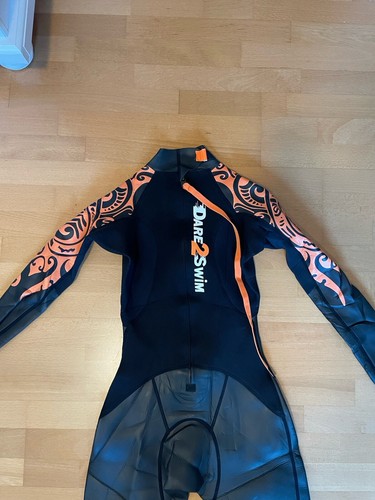 Dare2Tri To Swim Neoprenanzug schwarz orange Größe MT - Bild 5 von 6