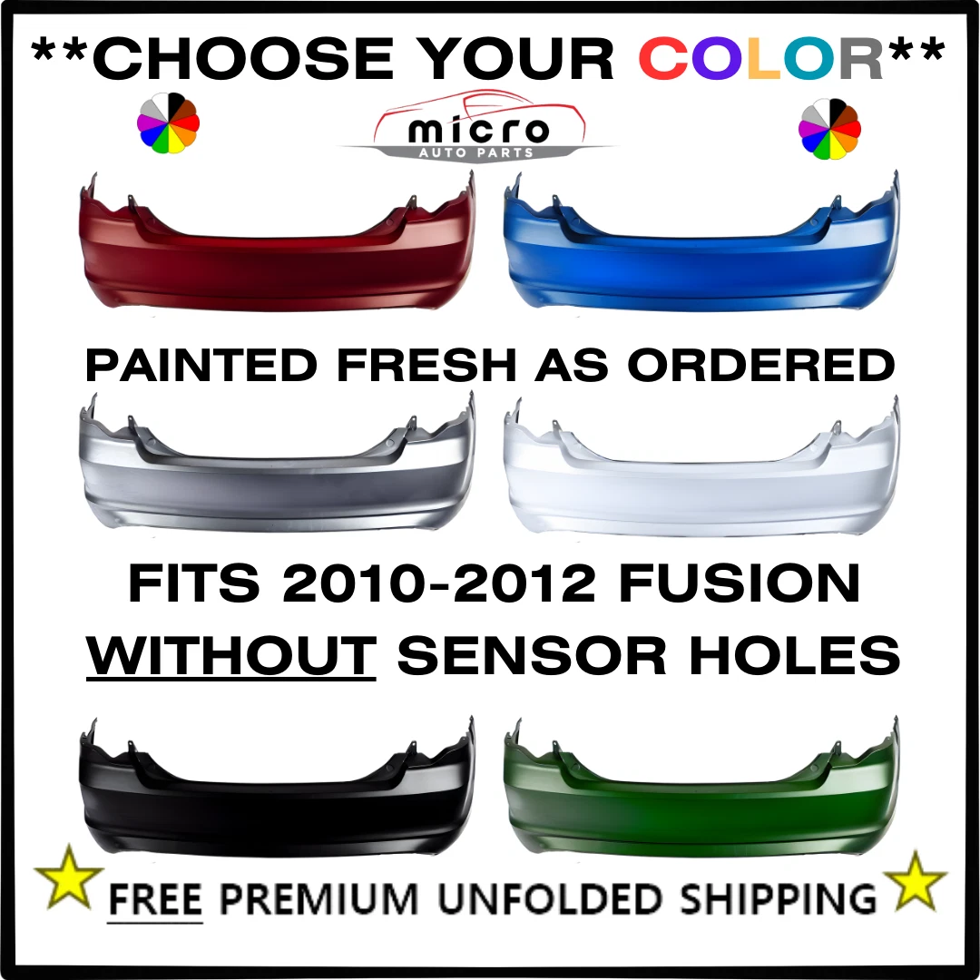 Rear Bumper Prme Valance Trm Panel #FO1195123 Ft For 2013-2018 Ford