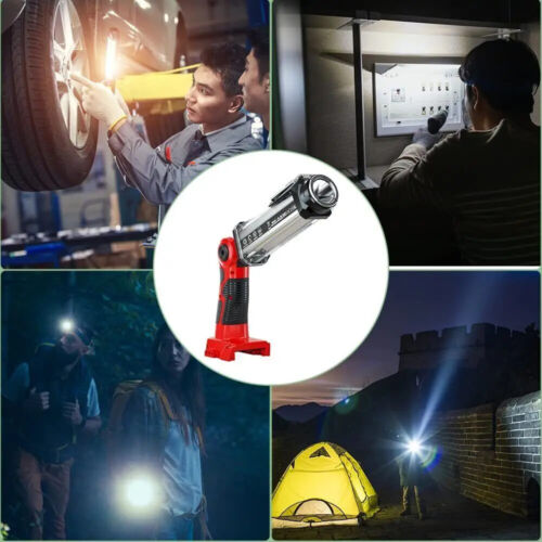 2000LM LED Work Light Flashlight Lamp Handheld Lanterns for Camping Light - Picture 1 of 6