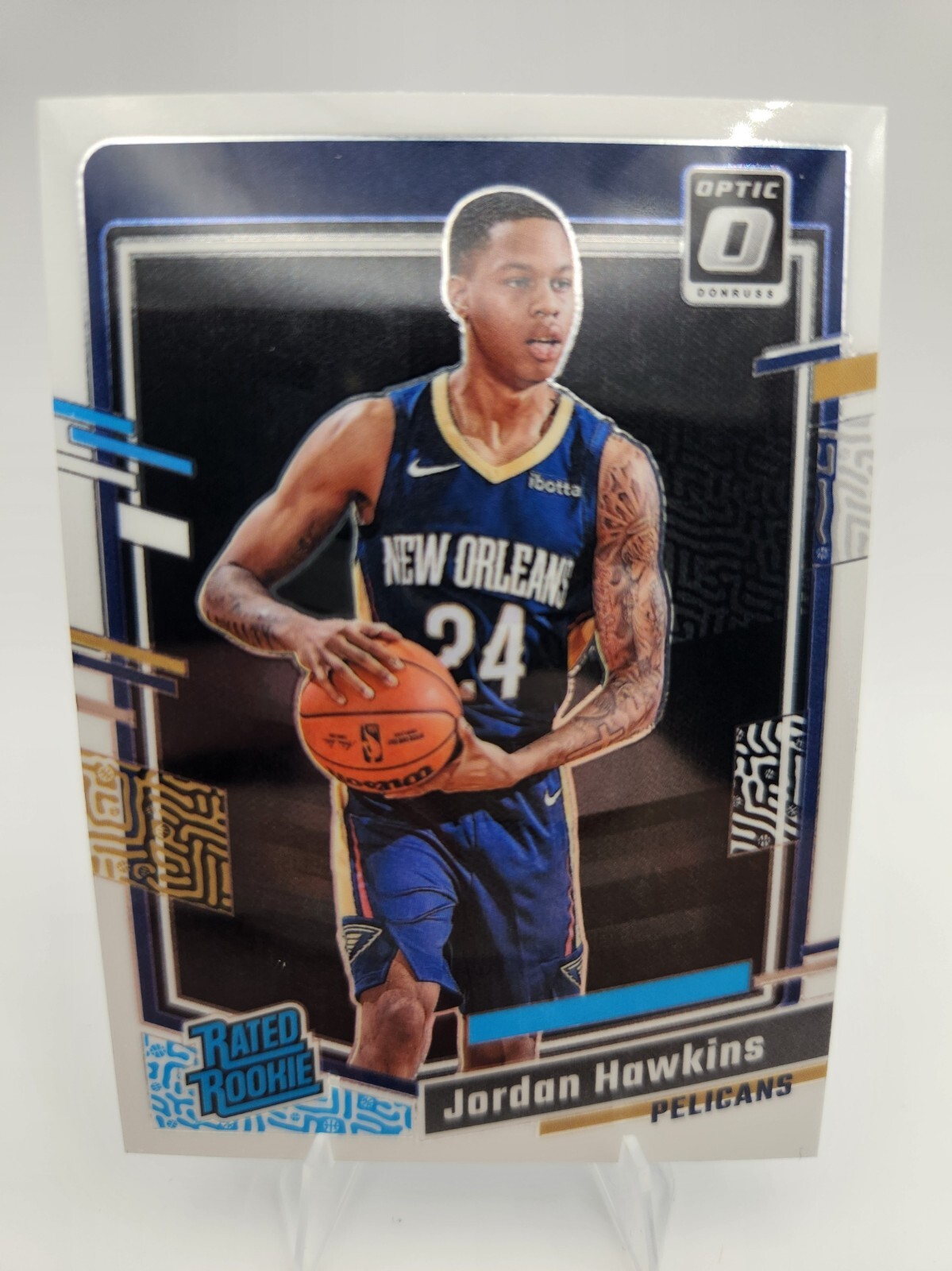 2023-24 Panini Donruss Optic - Pelicans Rated Rookie Jordan Hawkins #238 (RC)
