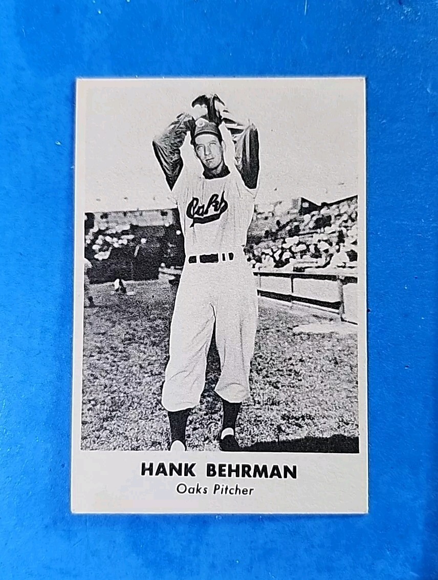 1950 REMAR BREAD HANK BEHRMAN OAKLAND OAKS PCL EX-MINT
