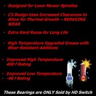 Pezzo 741-0919 Cuscinetto Mandrino Per Tagliaerba MTD, Cadetto - Foto 5