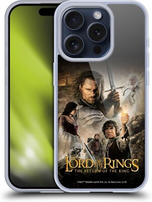 THE LORD OF THE RINGS THE TWO TOWERS POSTERS GEL CASE FOR APPLE iPHONE 15pro