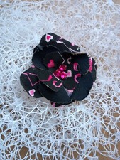 Spilla con Fiore In Tessuto Artigianato Italy Fiori per giacca  abiti spille