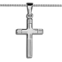 Baby Taufe Kinder Erst Kommunion Kreuz AnhäNger Kommunion Echt Gold 585 WeißGold