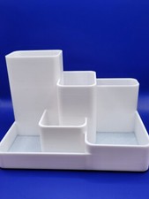 Desktop Pencil Holder - Desk Pen Organiser - 6 Compartment Stationery Holder