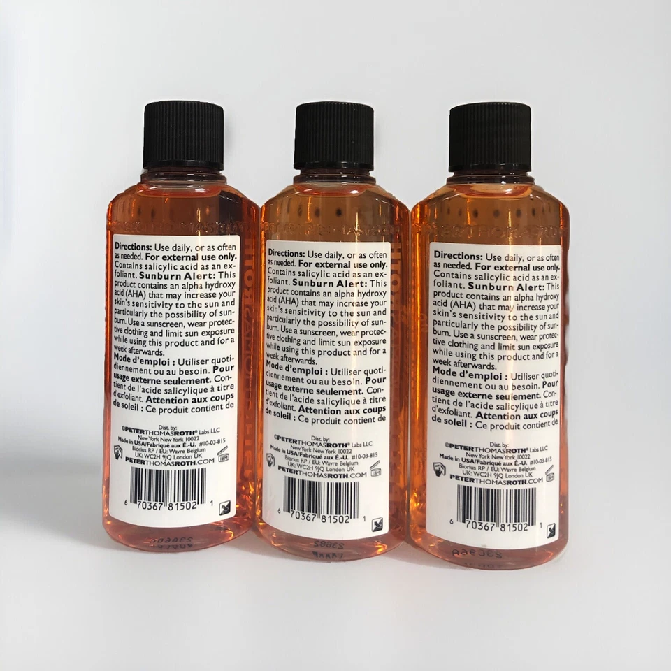Gel limpiador antienvejecimiento Peter Thomas Roth nuevo sin caja, limpiadores 3X 2 oz Foto 2 de 2