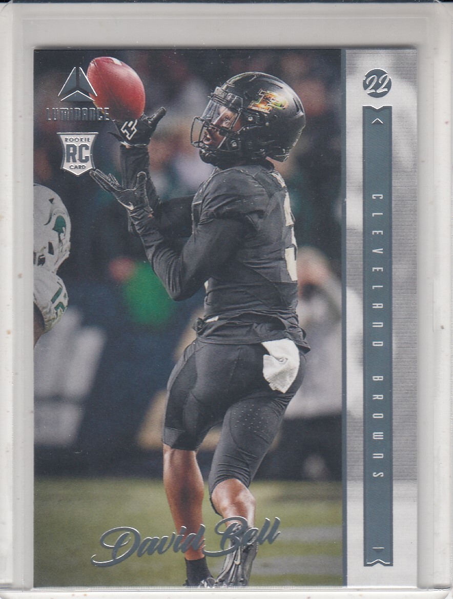 DAVID BELL 2022 Panini Luminance #119 RC Purdue Boilermakers/Browns