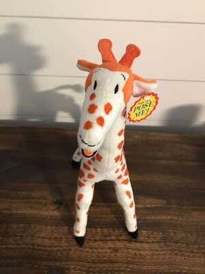 CECILY G AND THE 9 MONKEYS GIRAFFE 2001 YOTTOY POSEABLE PLUSH BRAND NEW w/TAGS 