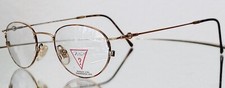 Vintage GUESS GU 502 DA / AG eyeglasses TORTOISE GOLD 47-20-15 ITALY Metal Retro