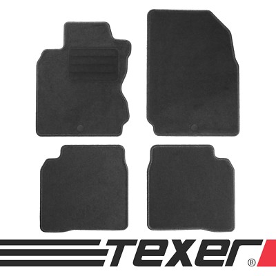 Fussmatten für Nissan Note I E11 2006-2012 Graphit / Anthrazit Textil Fußmatten