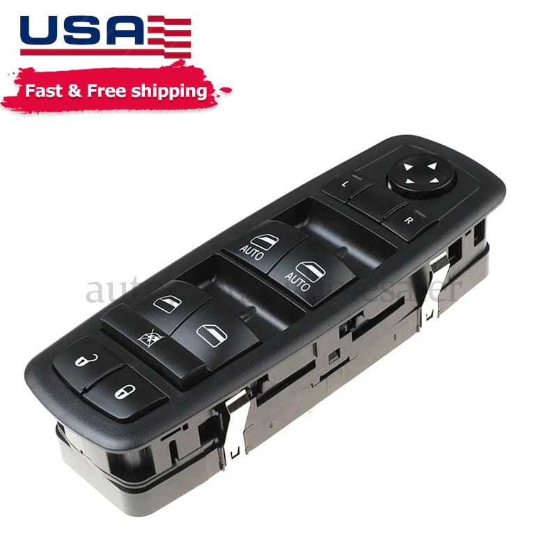 Interruptor de ventana eléctrica maestro lado del conductor para Jeep Grand Cherokee 2014-2019 Foto 2 de 4