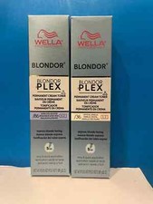 Wella Blondor Plex Permanent Cream Toner 2oz Select Shade New Authentic
