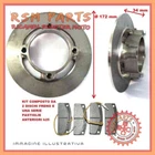 Kit pair brake discs front Ø 172 JDM Titane I II III 903011CP