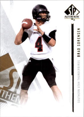 2013 SP Authentic Football Base Singles (Pick Your Cards)