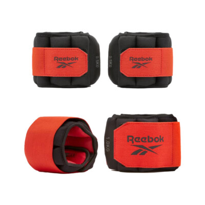 Reebok Flexlock Knöchelgewichte Laufen Gehen Bein Training 0,5 kg 1 kg 1,5 kg 2 kg