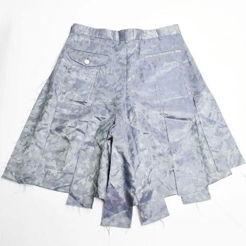 COMME des GARCONS HOMME PLUS 19SS Shorts Size S Blue Camouflage
