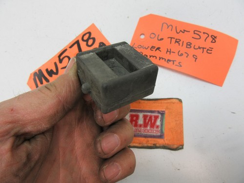 RUBBER GROMMET MOUNT A/C CONDENSER CONDENSOR BLOCK LOWER BOTTOM 2.3L AC BUSHING - Picture 5 of 5