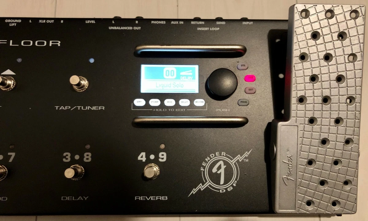Fender Mustang Floor Guitar Multi Effector Very Good FS eBay