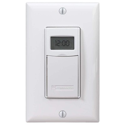 Intermatic In-Wall Astronomic Digital Timer 15 Amp 7-Day 1875W Indoor White
