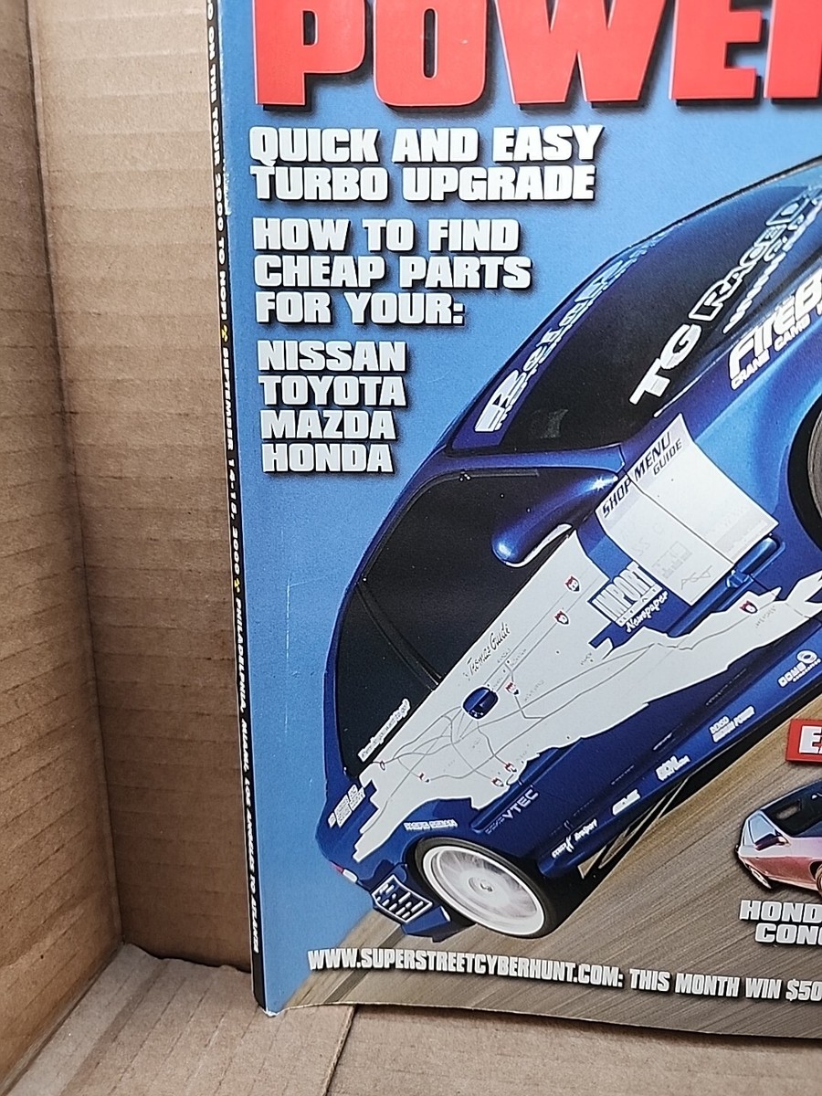 SUPER STREET Magazine Get More Power October 2000 | eBay