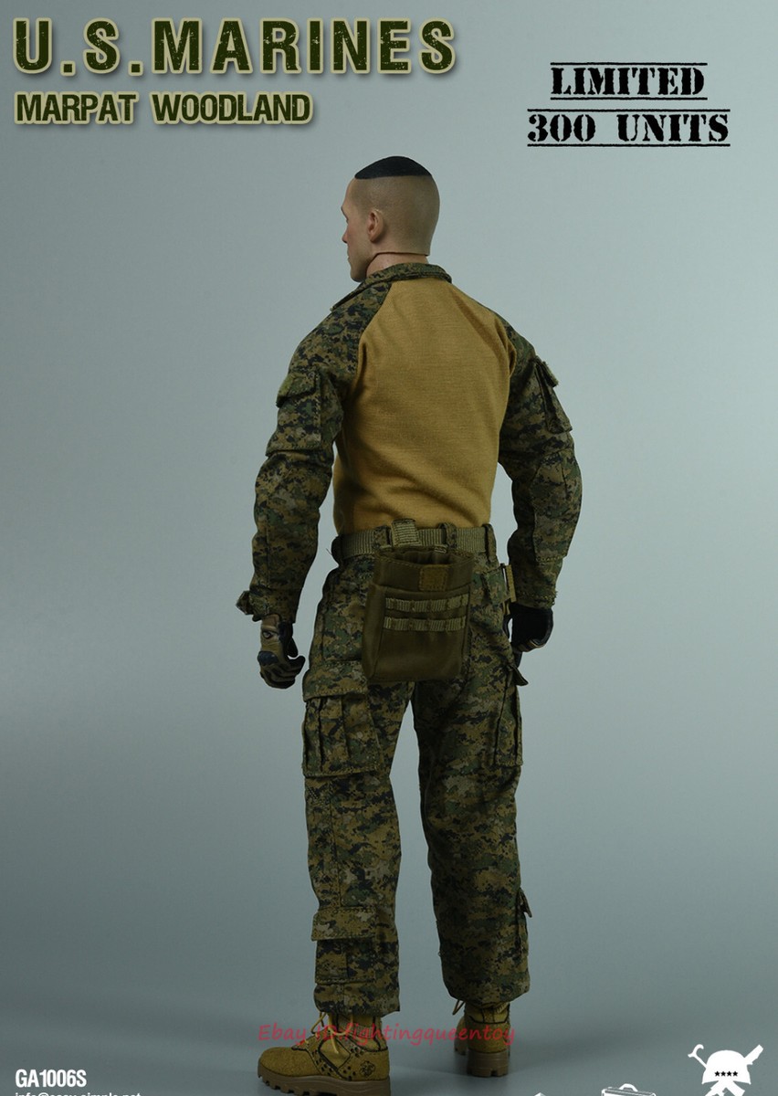Easy&Simple GA1006S U.S. MARINES MARPAT WOODLAND 1/6 Limited