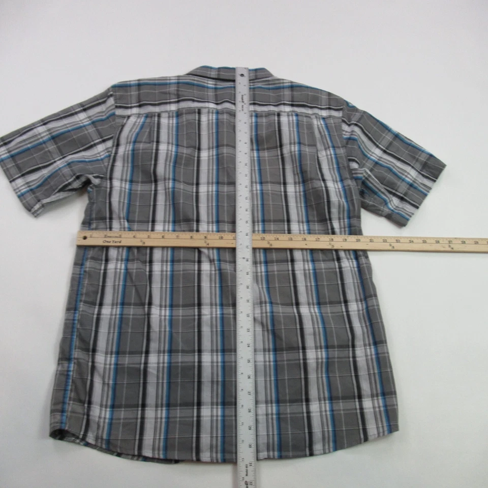 Beverly Hills Polo Shirt Mens 18 Short Sleeve Button Down Front Pocket Outdoors - Image 4 of 4