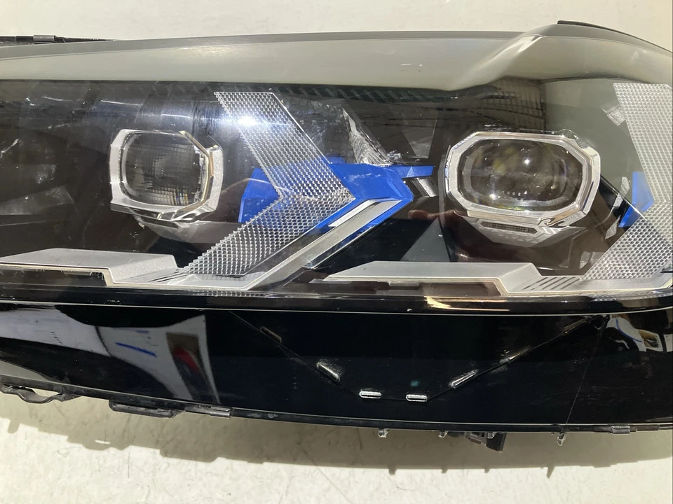 2024 2025 BMW X5 X6 G05 G06 Driver Left LH Blue Bezel LED Headlight OEM 2080 - Bild 3 von 4