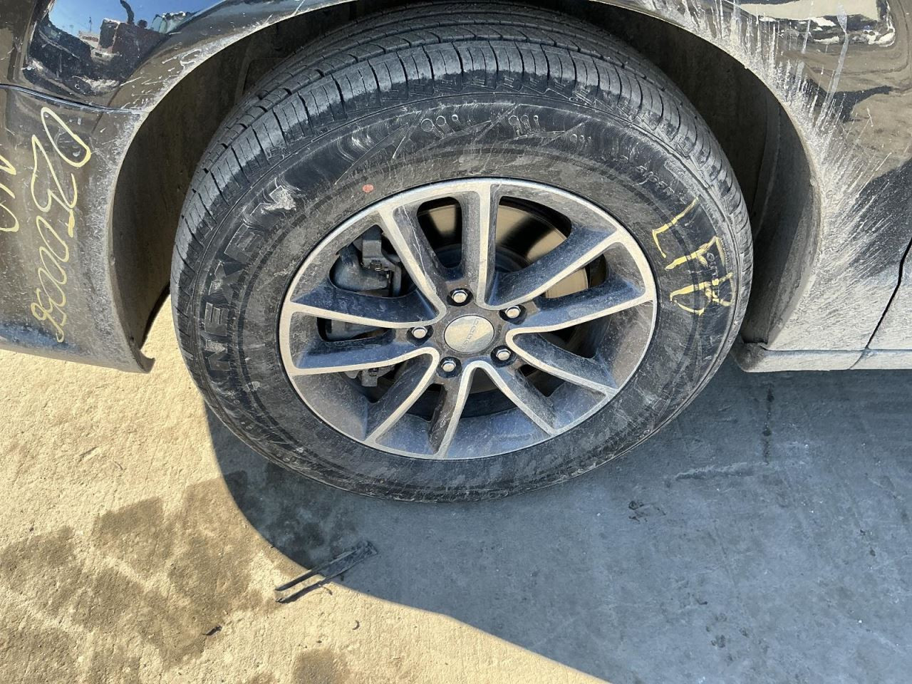 Wheel 17x6-1/2 Aluminum 10 Spoke Individual Spokes Fits 16-18 CARAVAN 4801089