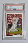 Mike Trout 2014 Topps Baseball (No Sparkle On Cleat) #1 (Angels) PSA 9 MINT