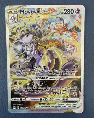 Mewtwo VSTAR GG44/GG70 SWSH: Crown Zenith: Galarian Gallery Holo