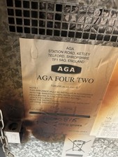 Aga Two Four Module 60 Black & Chrome  Dual Fuel Range Cooker ( Natural Gas)