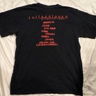 Lollapalooza Vintage 1997 World Tour Black XL tshirt Tool Devo Korn Marley more — photo 7