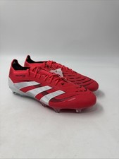 Adidas Predator Elite FG Pure Victory Pack Cleats Red ID3882 Men  s Size 10.5