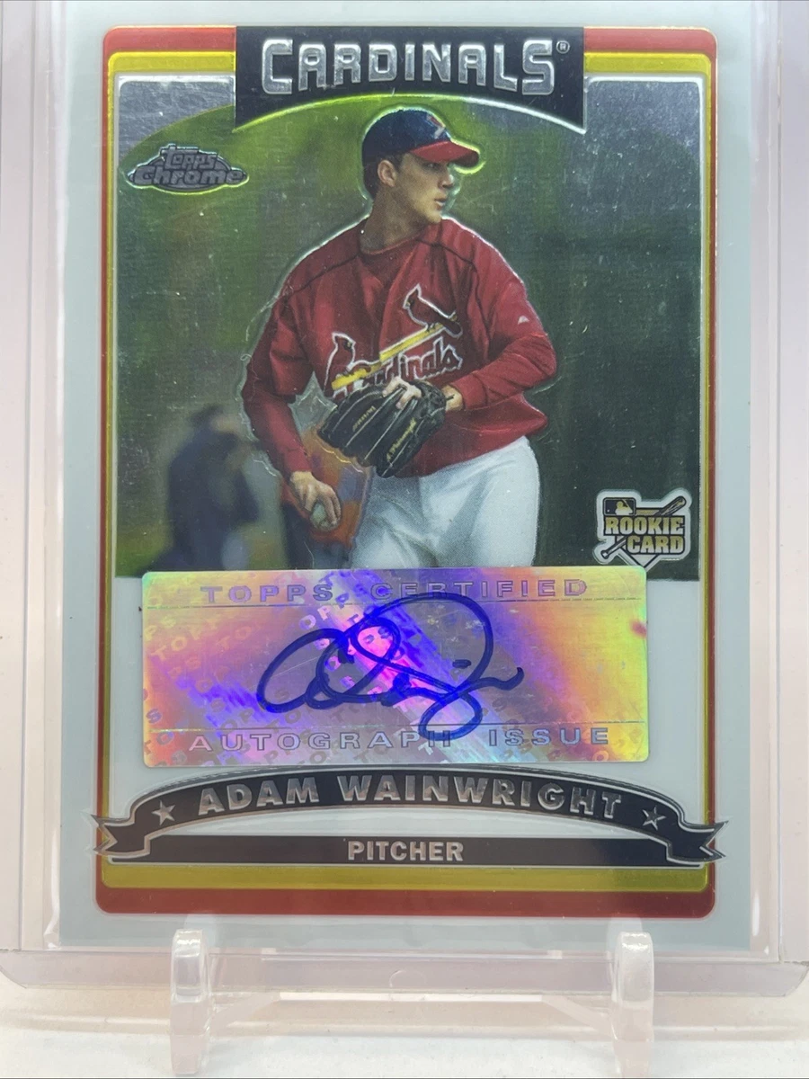 Adam Wainwright St. Louis Cardinals Baseball Sports Trading Cards