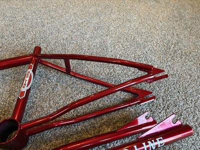 OLD SCHOOL BMX ORIGINAL 1979 REDLINE MX-II FRAME FORK BARS