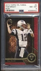 2015 Topps Triple Threads Football RUBY #/50 Tom Brady #5 PSA 8 PATRIOTS POP 2
