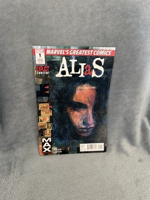 Alias #1 Marvel MAX Comics Bendis Gaydos Explicit Content