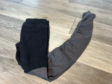 ALO Mid Rise TWO TONED RUCHED LEG leggings Size 4-6 small