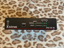 Extron DA2 HD 4K Distribution Amplifier/no a/c power cord/used