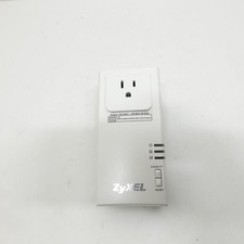 1 ZyXEL Powerline Pass-Thru Ethernet Adapter PLA-407 200Mbps White
