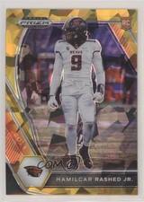 2021 Panini Prizm Draft Picks Gold Ice Prizm Hamilcar Rashed Jr #141 2l4