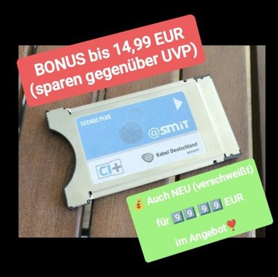  Original Zubehör    SMIT Kabel CI+ Modul in OVP   kein SmarDTV Kabel CI+ Modul
