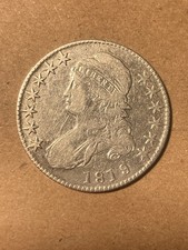1819/8 Capped Bust Half Dollar - Large 9 - As Shown! (#1792)